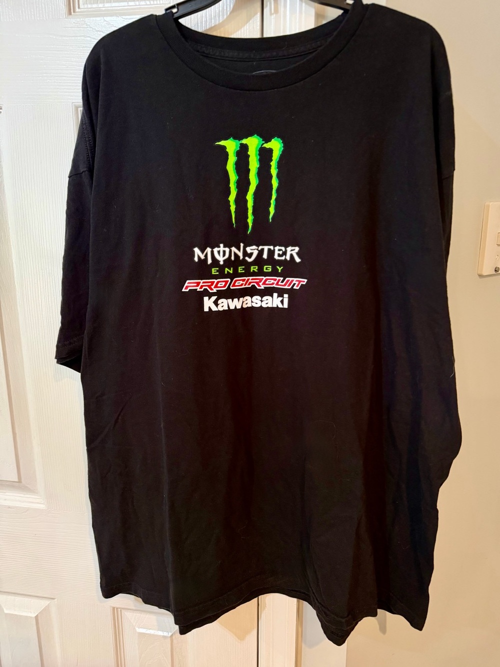 Team Monster Energy Kawasaki Pro Circuit T-shirt Men’s 2XL Black MCross Racing